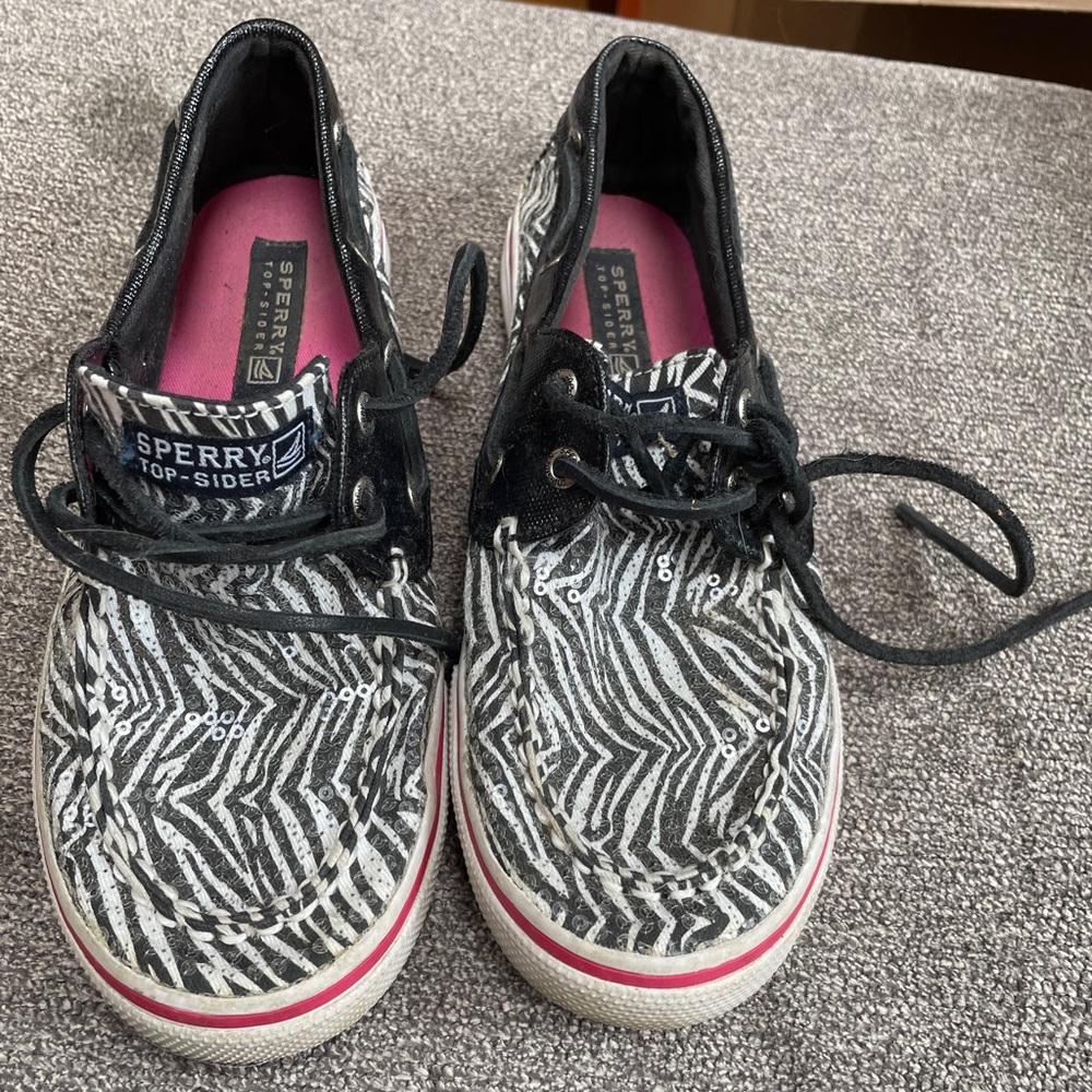Girls sperry top sider